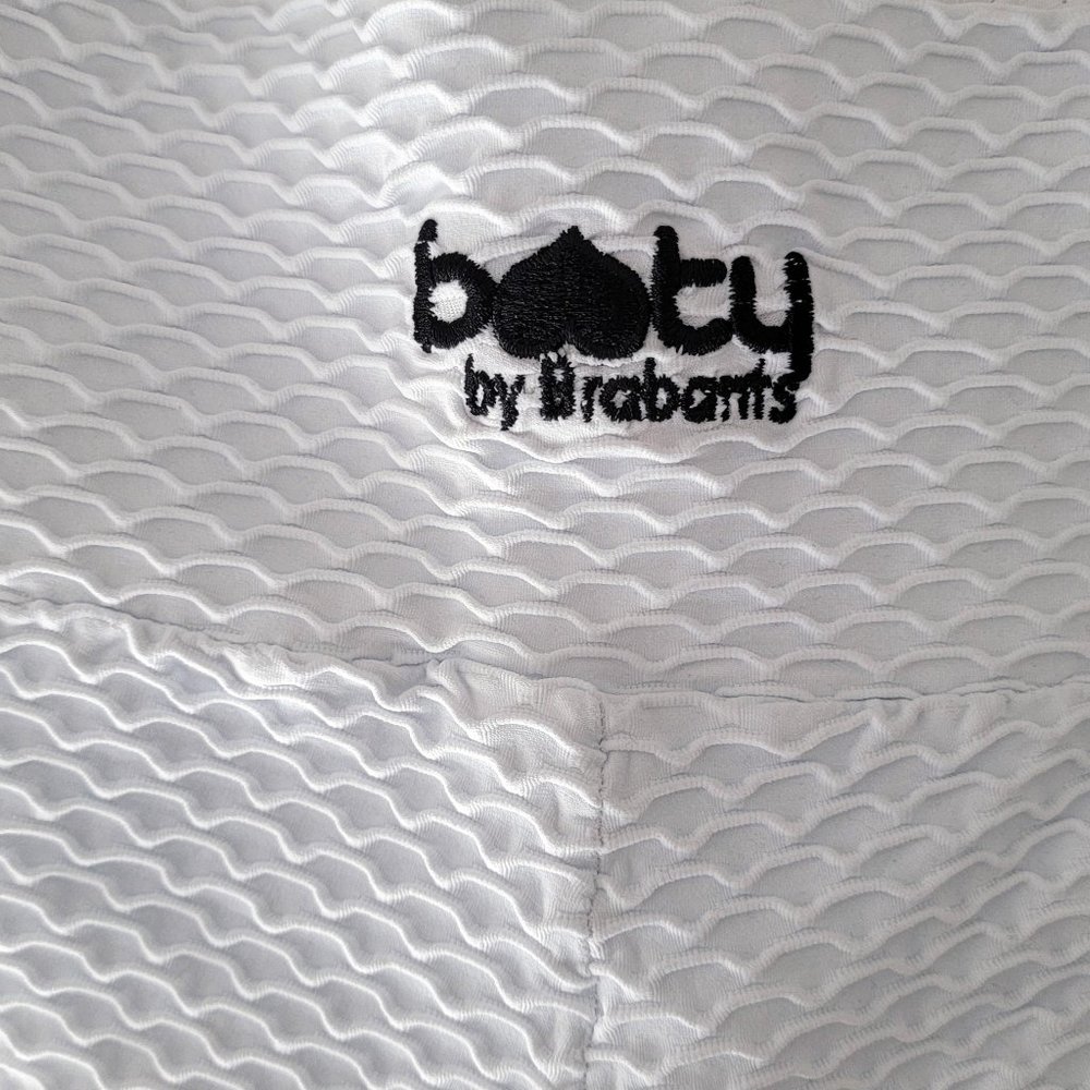 Booty by Brabants made in Brazil textured Yoga pants White color, New Wout Tag